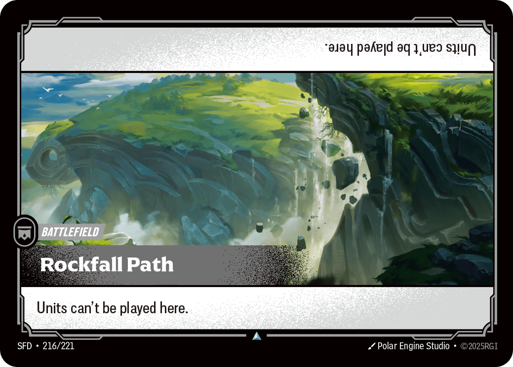 Rockfall Path